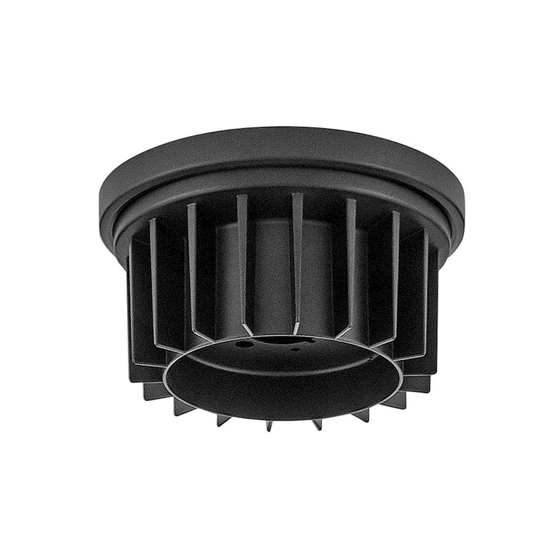 Hinkley Draftsman Flush Mount Kit | Industrial Transitional Matte Black Steel | Low Ceiling Ceiling Fan Mount | 8 x 8 x 4 in | Model 993053FMB