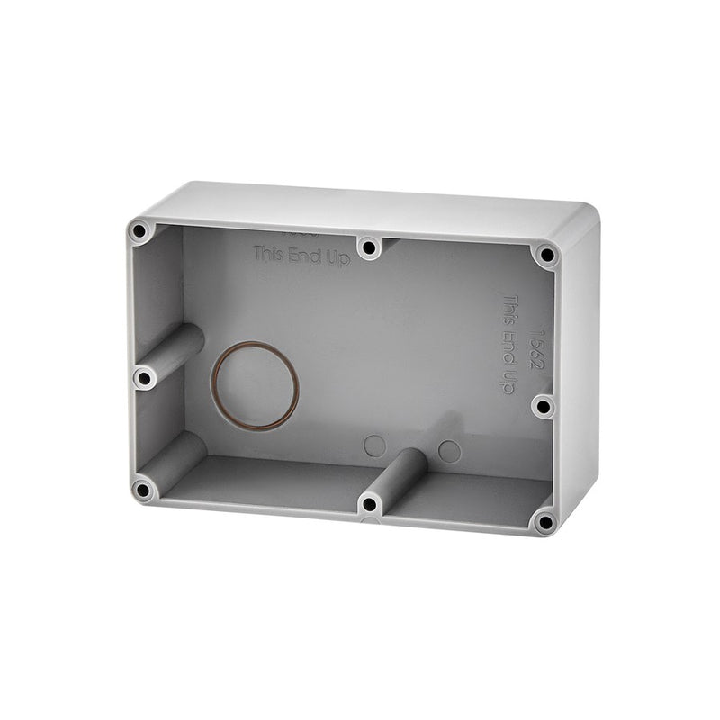 Hinkley Taper 5in Concrete Kit | Gray PVC Hardscape Accessory | Concrete Installation for Step & Brick Lighting | 1.75 x 3 x 4.5 in | Model CK1562GY