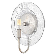 Fredrick Ramond Rene 1 Light Medium Sconce, Glacial - FR30120GG