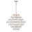 Fredrick Ramond Rene 16 Light Medium Multi Tier Chandelier, Glacial - FR30128GG