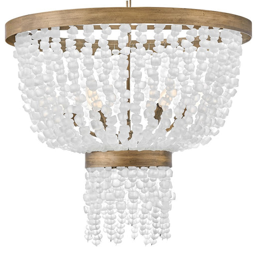 Hinkley Lighting Dune 6 Light Pendant in Burnished Gold