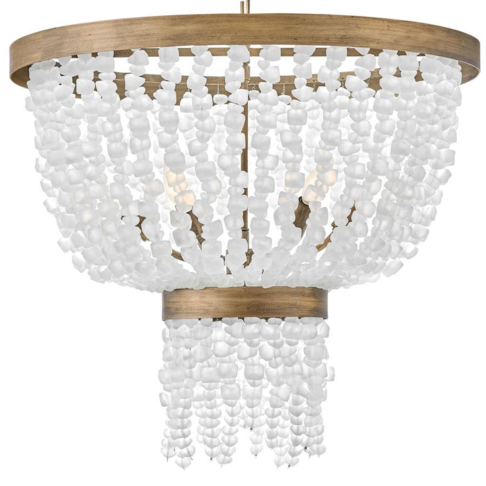 Hinkley Lighting Dune 6 Light Pendant in Burnished Gold