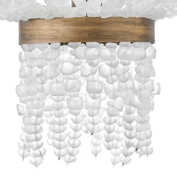 Hinkley Lighting Dune 6 Light Pendant in Burnished Gold