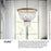 Hinkley Lighting Dune 6 Light Pendant in Burnished Gold