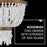 Hinkley Lighting Dune 6 Light Pendant in Burnished Gold