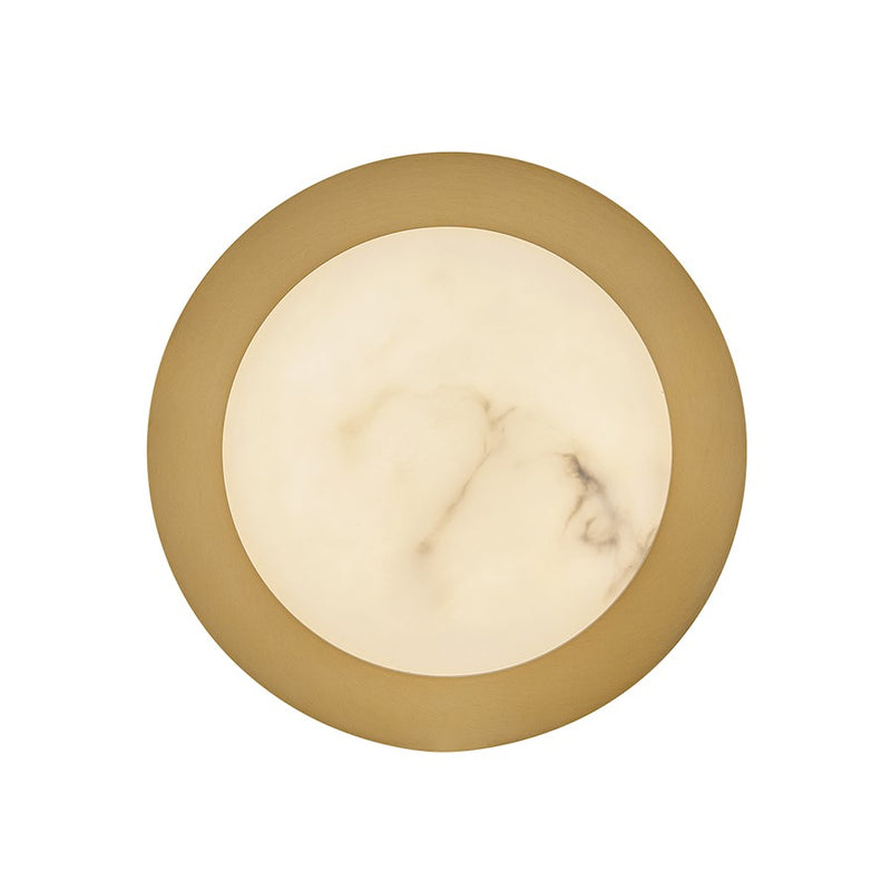 Fredrick Ramond Cava LED Small Sconce, Lacquered Brass