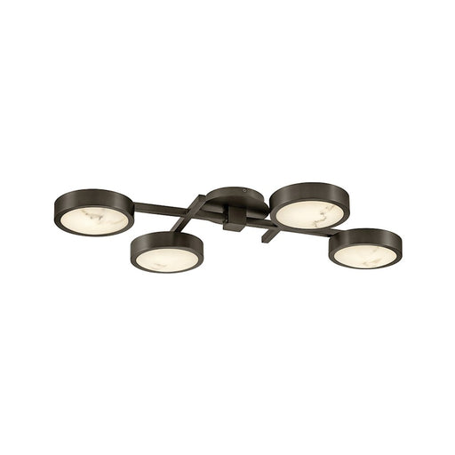Fredrick Ramond Cava LED Large Flush Mount, Black Oxide - FR31013BX