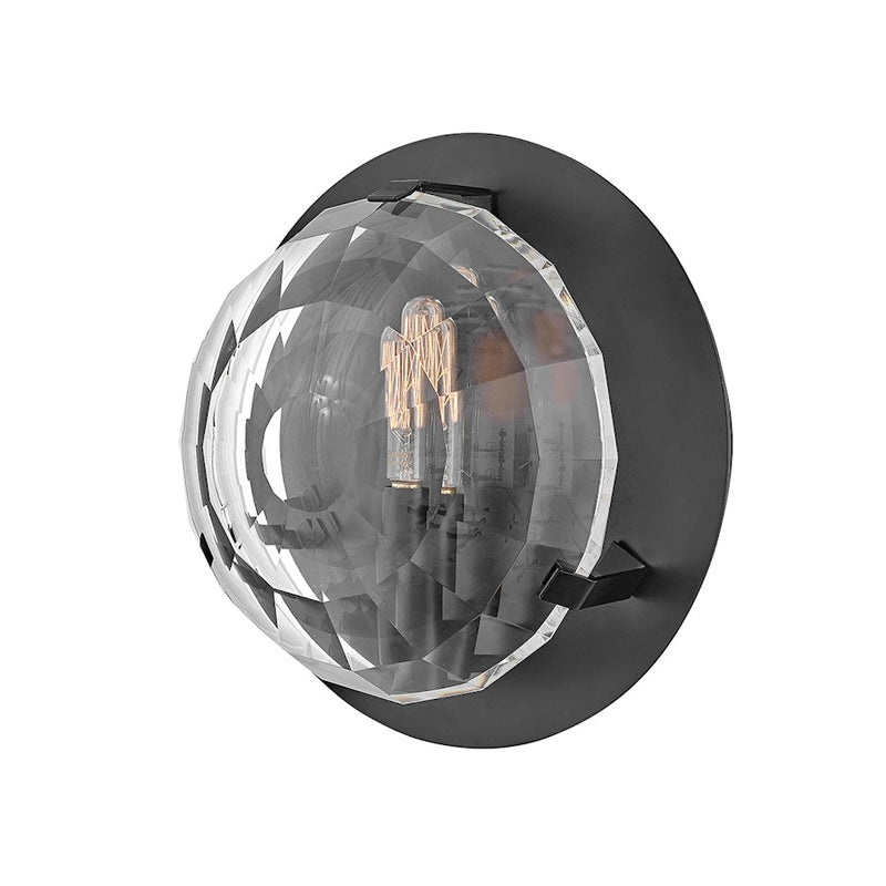 Fredrick Ramond Nala 1 Light Small Sconce, Black