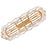 Fredrick Ramond Amira 5Lt 45" Linear, Brass/Clear Pressed