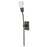 Hinkley Atera 1Lt Wall Mount, Black Oxide/Faceted Clear Crystal