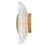 Fredrick Ramond Haven 11" LED Sconce, Heritage Brass/Art Glass