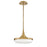 Fredrick Ramond Elsa LED Convertible Pendant, Brass/Cased Opal - FR35047LCB