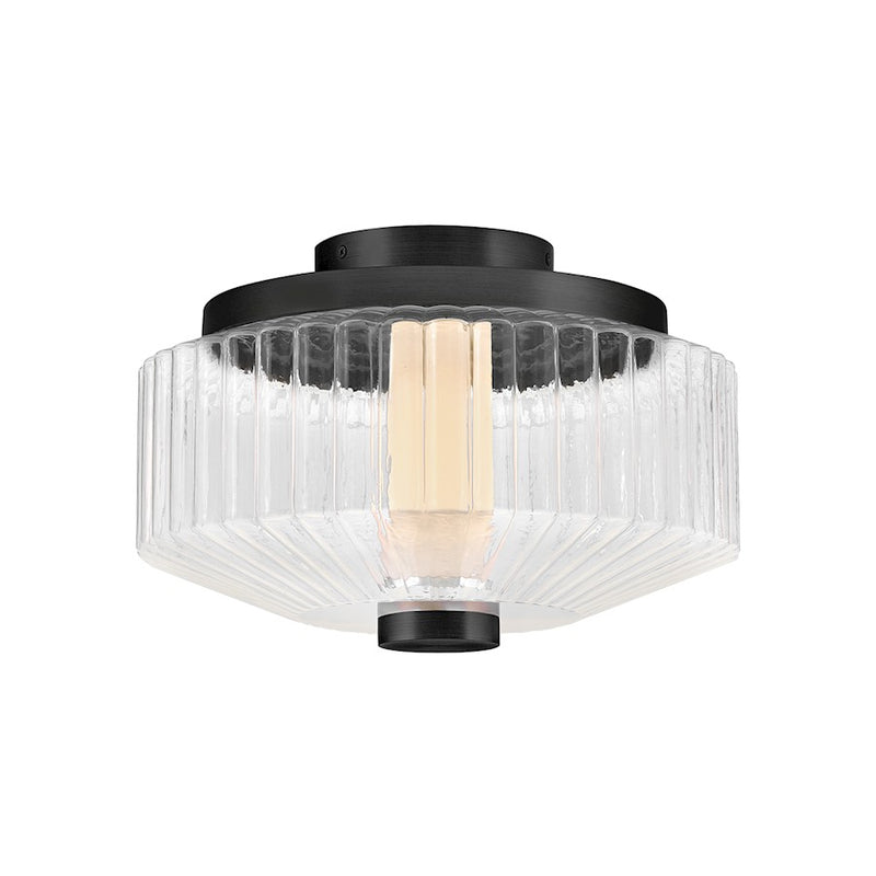 Fredrick Ramond Reign Small LED Flush Mount, Black