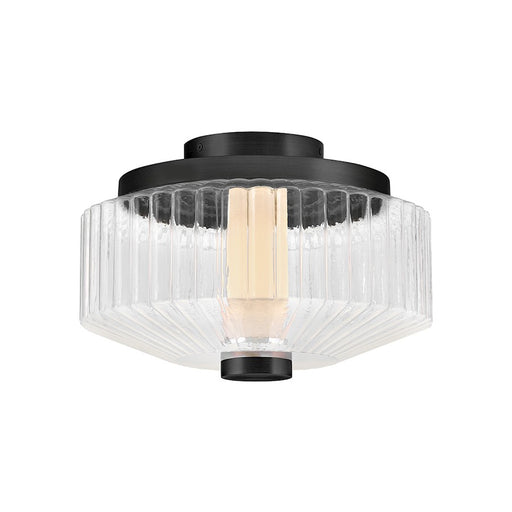 Fredrick Ramond Reign Small LED Flush Mount, Black - FR41463BK