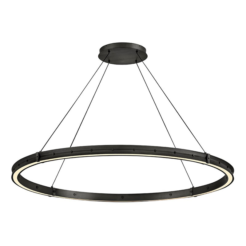Fredrick Ramond Althea 53" Chandelier, Satin Black