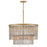 Fredrick Ramond Rubina 12Lt Chandelier, Gold/Amber Crystal - FR41498BNG-LA