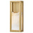 Fredrick Ramond Veleta 1Lt Wall Mount, Lacquered Brass/Alabaster - FR41530LCB