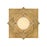 Fredrick Ramond Claude Medium LED Flush Mount, Heritage Brass - FR41583HB