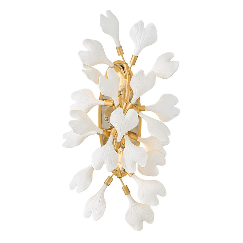 Fredrick Ramond Audra 2 Light Medium Sconce, Deluxe Gold