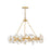 Fredrick Ramond Audra 6 Light Large Ring Chandelier, Deluxe Gold - FR41934DG