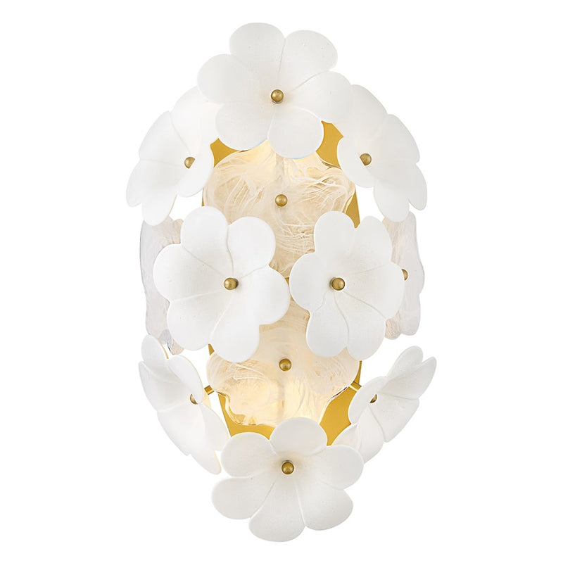 Fredrick Ramond Marianne 2 Light Medium Sconce, Deluxe Gold
