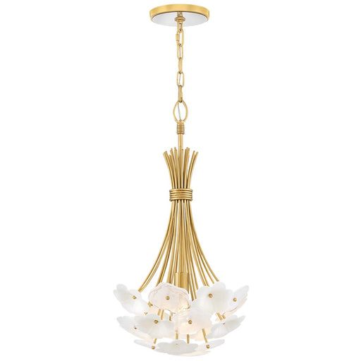 Fredrick Ramond Marianne 1Lt Pendant, Gold/Ceramic/Clear Pressed - FR41964DG