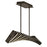 Fredrick Ramond Stitch Chandelier, Black Oxide/Polycarbonate Lens - FR42455PBO