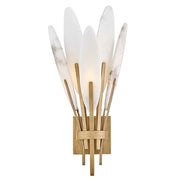 Fredrick Ramond Nerine 1Lt Wall Mount, Burnished Gold/Alabaster - FR43100BNG