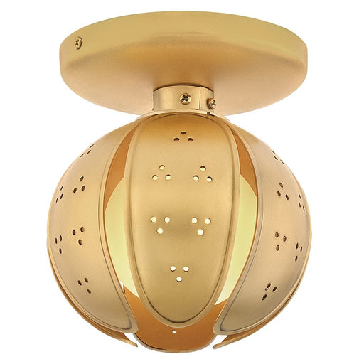 Fredrick Ramond Anthos 1Lt Bath Sconce, Brass/Etched Opal - FR46960UB-LL