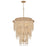 Fredrick Ramond Freya 13 Light Chandelier, Burnished Gold - FR47004BNG