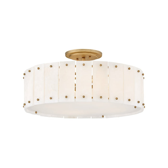 Fredrick Ramond Simone 4 Light Medium Semi-Flush Mount, Gold - FR47753BNG