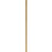 Hinkley Lighting S12LCB625S2 12" Accessory Stem, Lacquered Brass - S12LCB625S2