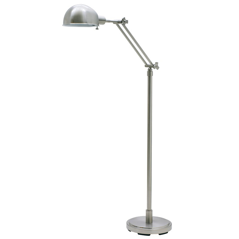 House of Troy Satin Nickel Adjustable Pharmacy Floor