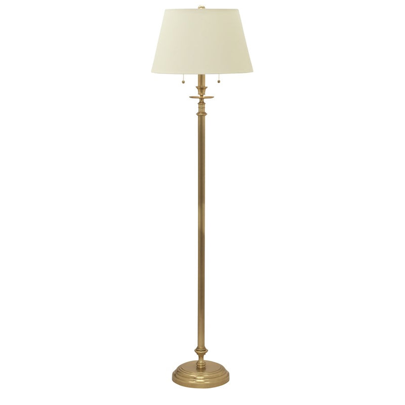 House of Troy Bennington 63" Weathered Brass Floor Lamp, Weathered Brass