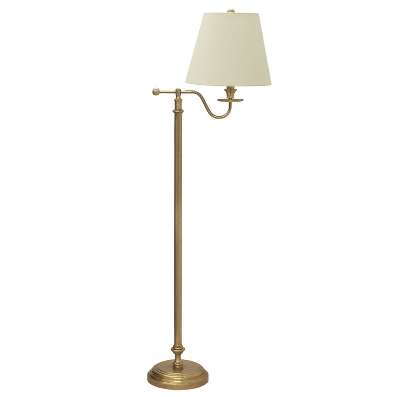 House of Troy Bennington 58" Weathered Brass Floor Lamp, Weathered Brass