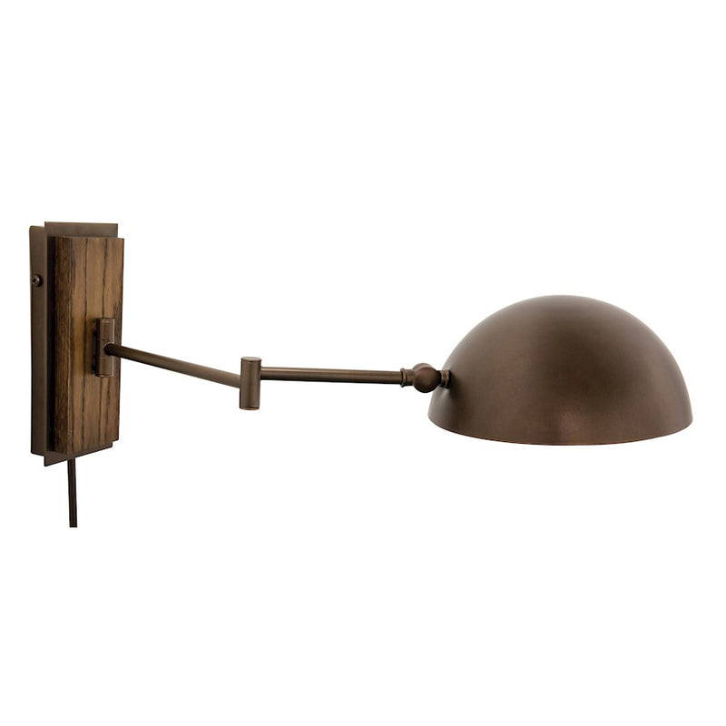 House of Troy Barton 1 Light 10" Wall Lamp, Chestnut Bronze