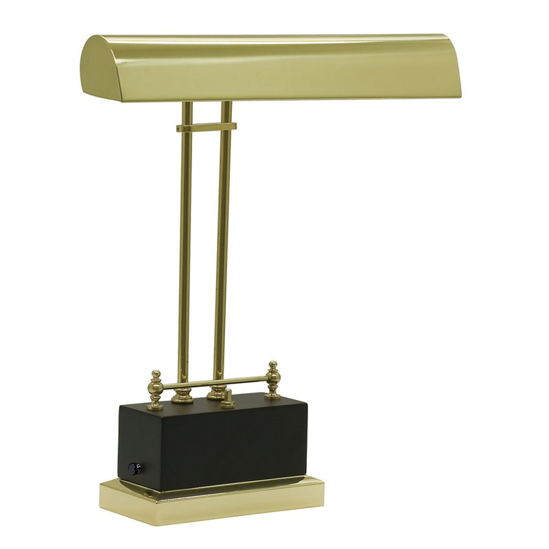 House of Troy Battery Operated LED Piano Lamp Black Brass