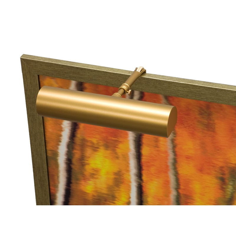 House of Troy Contemporary 9" Gold Smooth Picture Light