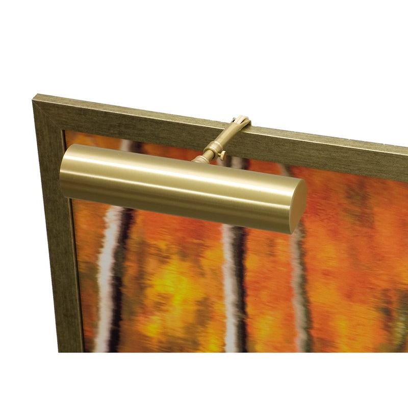 House of Troy Contemporary 9" Satin Brass Picture Light