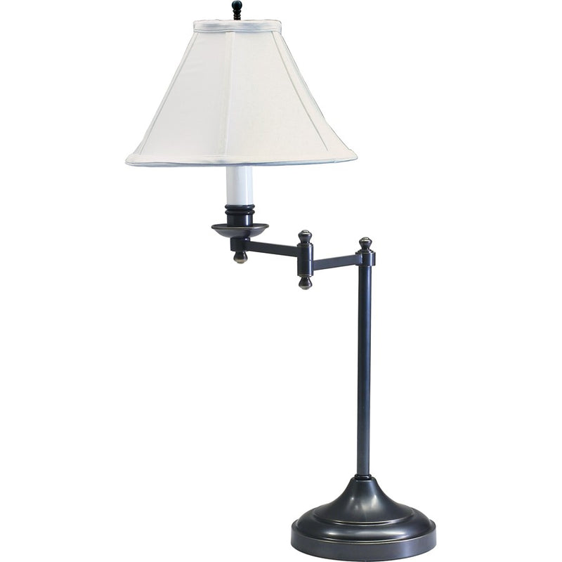 House of Troy Oil Rubbed Bronze Table Lamp w/ swing arm
