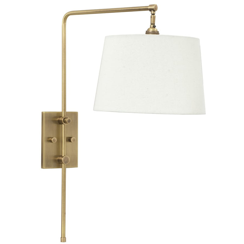 House of Troy Crown Point Antique Brass Wall Bridge Lamp