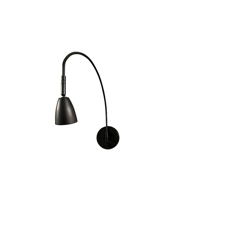 House of Troy Advent Arch 1 Light Library Light, Black