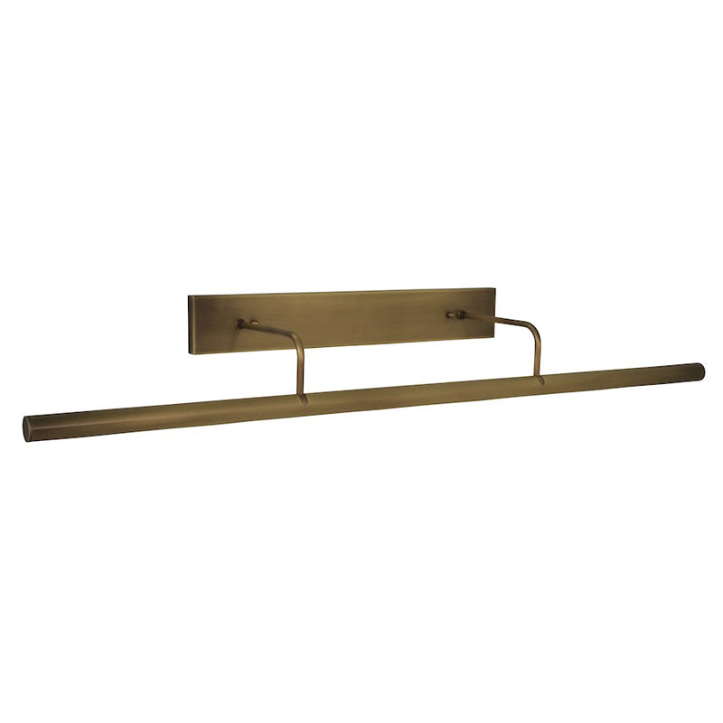 House of Troy Direct Wire Slim-line 36" Antique Brass Picture Light