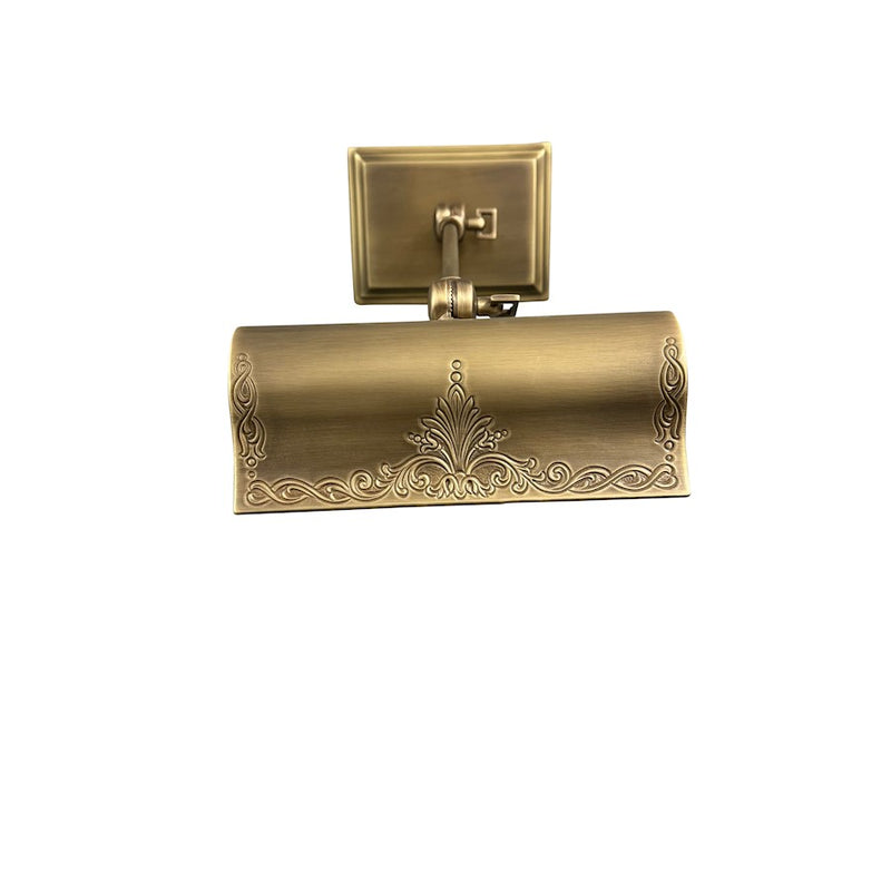 House of Troy Olivia 1Lt Direct Wire 8" Picture Light, Brass - DTO8-AB