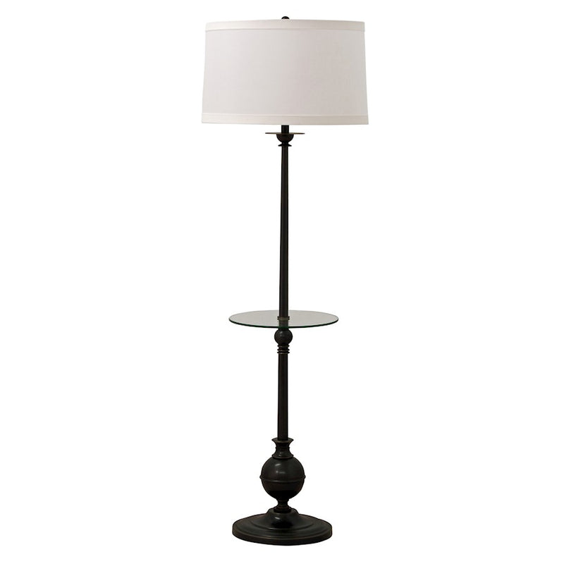 House of Troy Essex 56" Floor Lamp with Table, Oil Rubbed Bronze