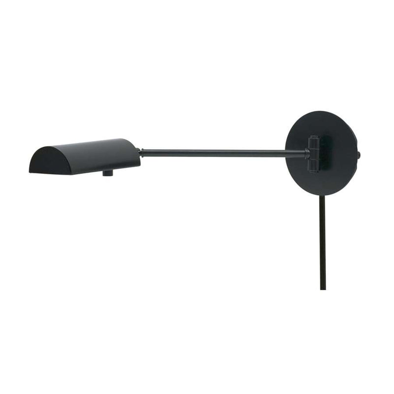 House of Troy Generation Wall Swing Arm Lamp Matt Black Finish