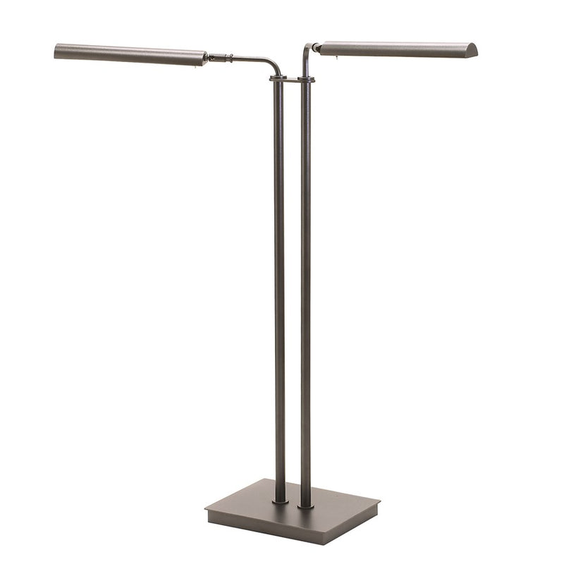 House of Troy Generation Adjustable Double Floor LED Lamp, Granite