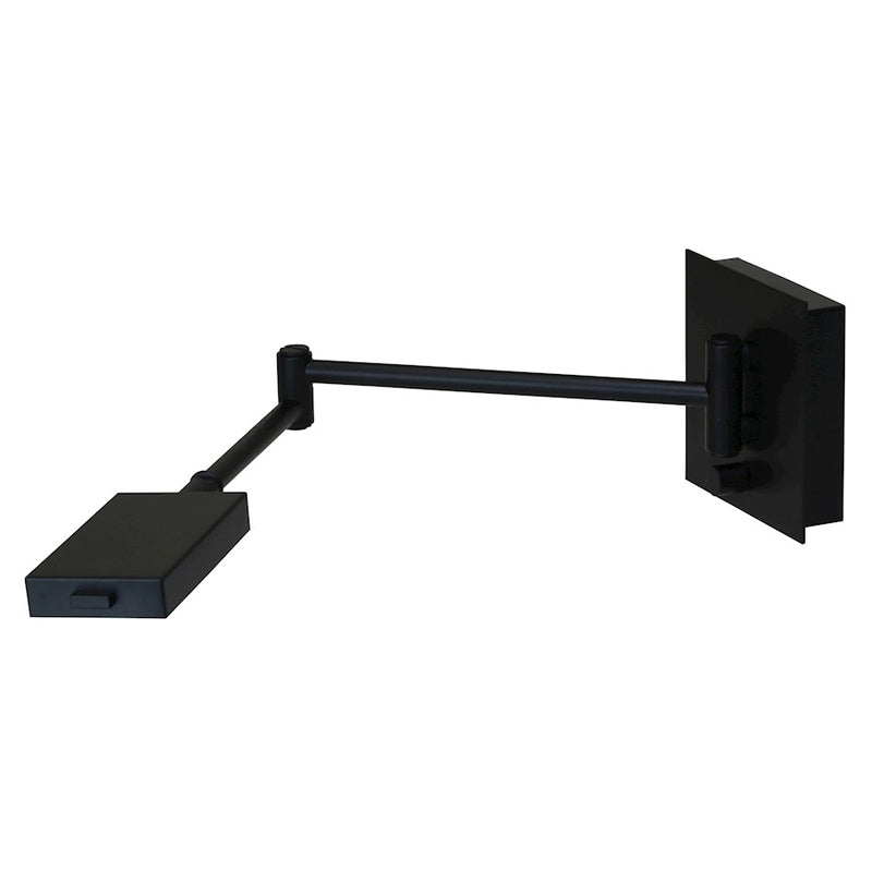 House of Troy Generation Swing Arm LED Wall Lamp 22.25x5x5", Black