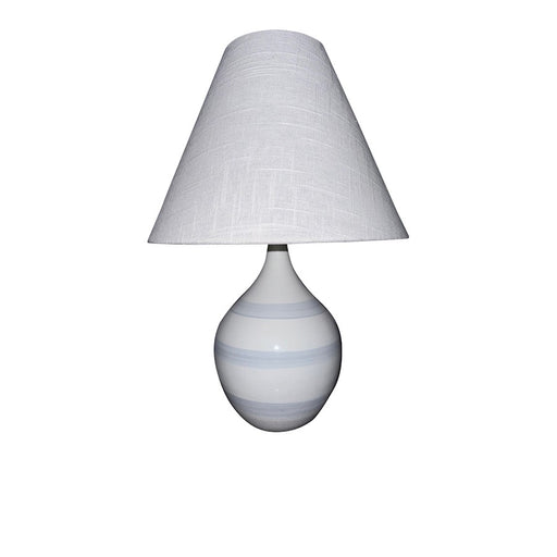 House of Troy Scatchard 1 Light 19" Table Lamp, Gray Sky - GS200-GS