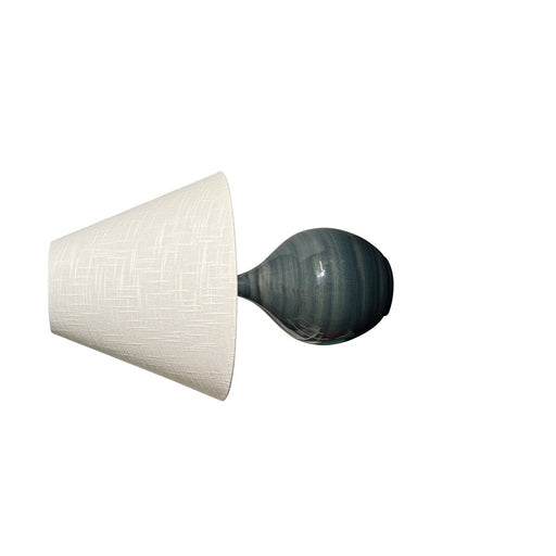 House Of Troy Scatchard 1Lt 19" Stoneware Accent Lamp, Slate - GS200-SL